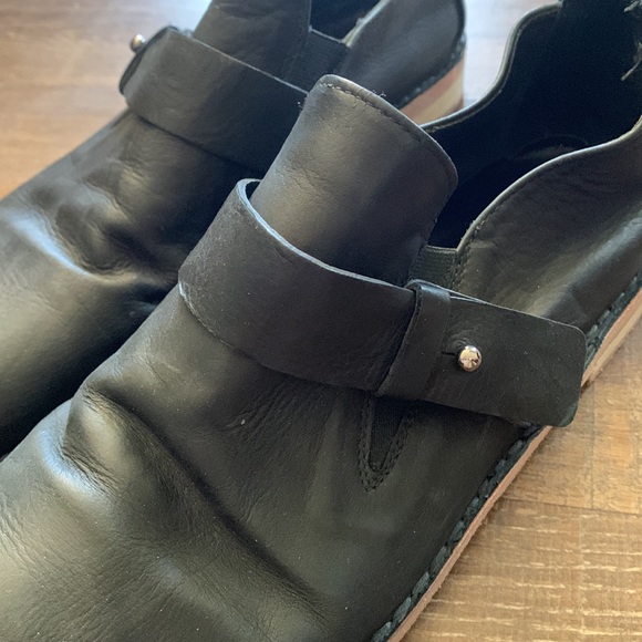 VINCE Black Leather Loafer/flats Shoes - 41 s 9.5 - Picture 8 of 12